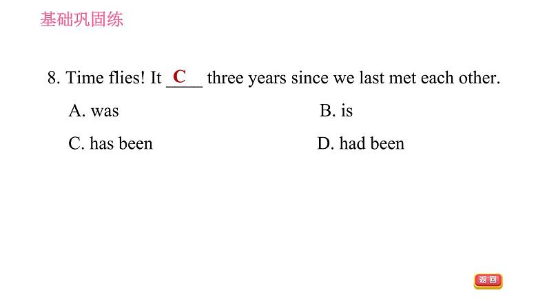 人教版九年级下册英语 Unit 14 习题课件08