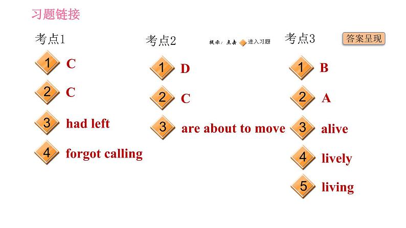 人教版九年级下册英语课件 Unit 12 单元中考考点专练第2页