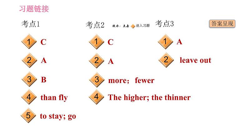 人教版九年级下册英语课件 Unit 11 单元中考考点专练第2页