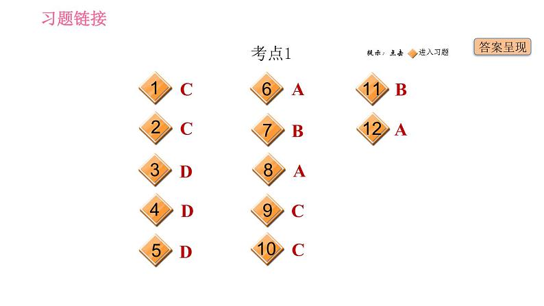 外研版九年级下册英语课件 中考专项训练 专项训练八 单项选择（实义动词）02