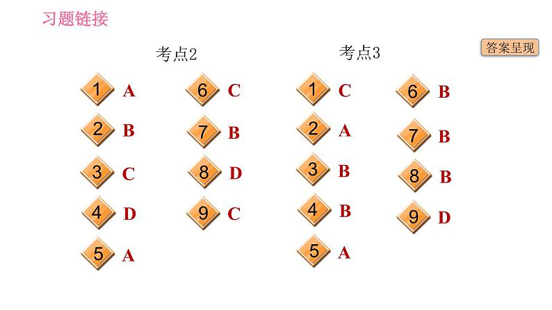 外研版九年级下册英语课件 中考专项训练 专项训练二 单项选择（名词）03