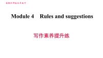 外研版 (新标准)九年级下册Module 4 Rules and suggestions综合与测试说课ppt课件