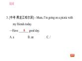 外研版九年级下册英语课件 中考专项训练 专项训练一 单项选择（冠词）