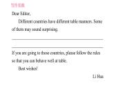 人教版九年級(jí)下冊(cè)英語(yǔ)課件 Unit 10 寫(xiě)作素養(yǎng)提升練