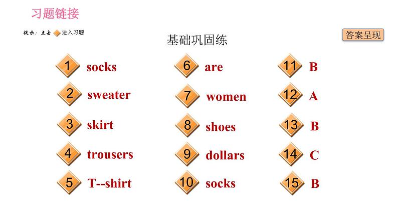 人教版七年级上册英语习题课件 Unit7 课时1 Section A (1a－2e)第2页