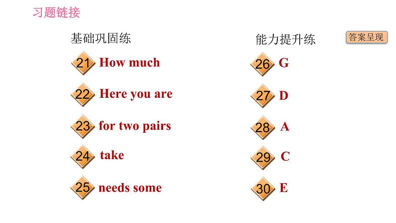 人教版七年级上册英语习题课件 Unit7 课时1 Section A (1a-2e)第3页