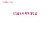 人教版七年级上册英语习题课件 Unit8 中考考点专练