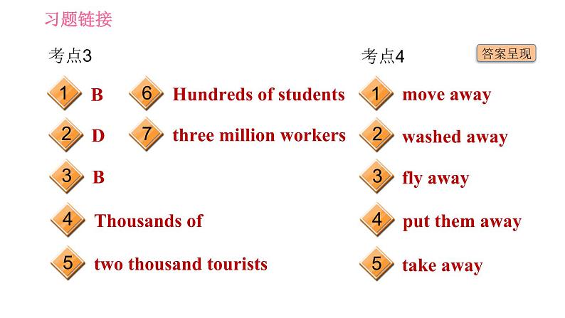 牛津版八年级上册英语习题课件 Unit8 中考考点专练第3页