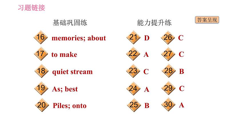 牛津版八年级上册英语习题课件 Unit7 课时2 ReadingⅠ第3页