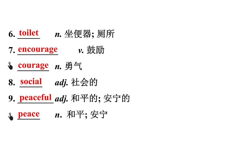 2021-2022学年人教版英语中考复习之八年级下册　Units 9、10课件PPT第4页