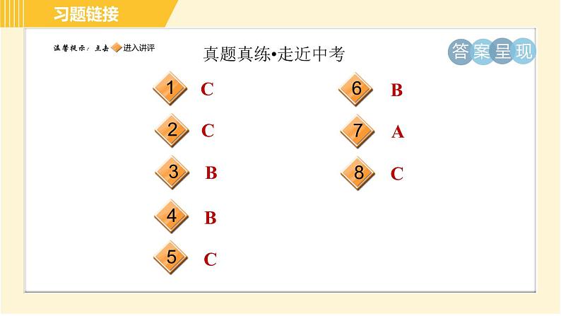 译林版八年级上册英语习题课件 Unit7 单元整合与拔高02