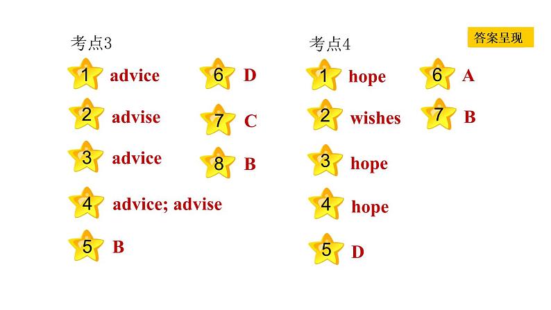 冀教版八年级上册英语习题课件 Unit5 易错考点专练第3页