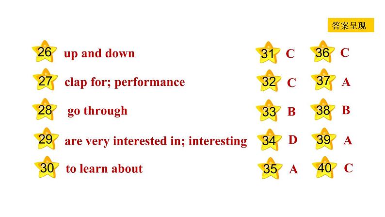 冀教版八年级上册英语习题课件 Unit7 Lesson 41　Show and Tell!04