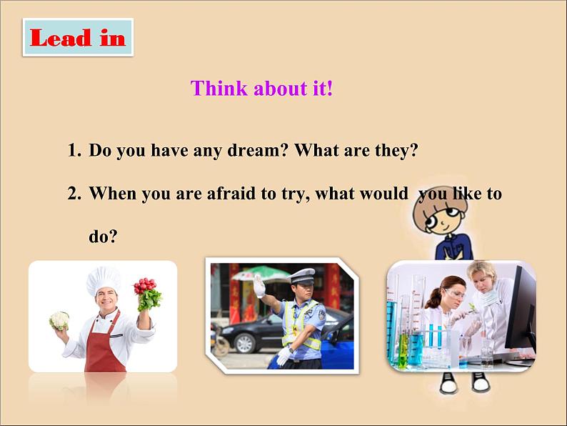 冀教版八年级英语上册 Unit 8 Lesson 46- My Dream-资源套餐【教学设计+课件+习题+素材】02