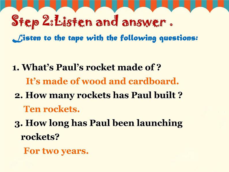 Unit 7 Lesson 40 What 's Paul 's Hobby 课件第5页