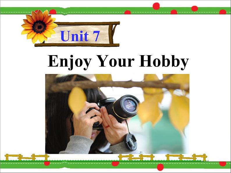 冀教版八年级英语上册 Unit 7 Lesson 37- What's Your Hobby--资源套餐【教学设计+课件+习题+素材】01