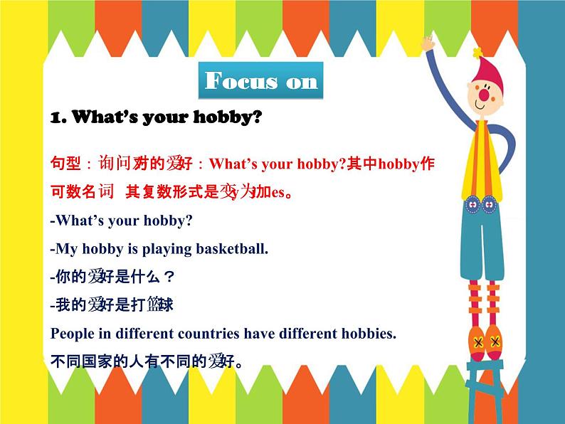 冀教版八年级英语上册 Unit 7 Lesson 37- What's Your Hobby--资源套餐【教学设计+课件+习题+素材】06