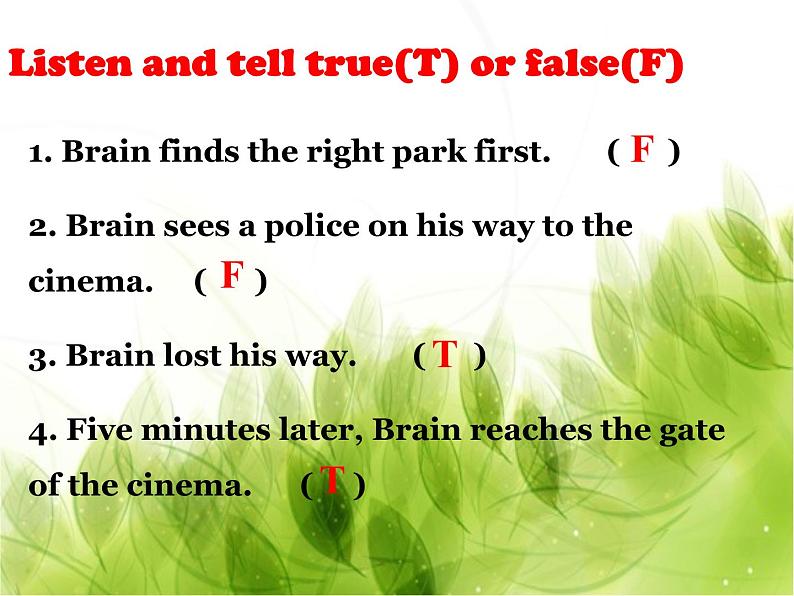 冀教版八年级英语上册 Unit 4 Lesson 21- Eat a Donut and Turn Right-资源套餐【教学设计+课件+习题+素材】05