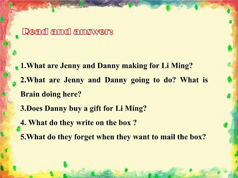 Unit 3 Lesson 17 Presents from Canada!第3页