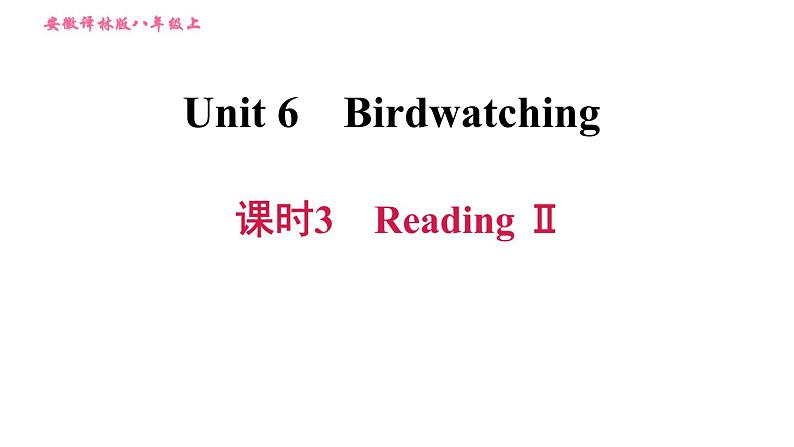 牛津版八年级上册英语习题课件 Unit6 课时3 Reading Ⅱ第1页