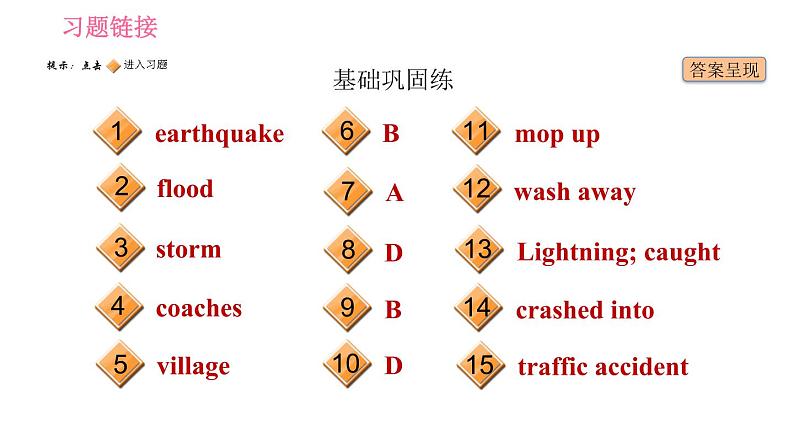 牛津版八年级上册英语 Unit8 习题课件02