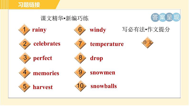 译林版八年级上册英语 Unit7 习题课件03