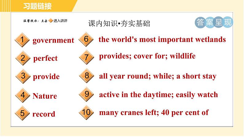 译林版八年级上册英语习题课件 Unit6 Period 2 Reading Ⅰ第2页