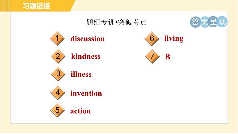 译林版八年级上册英语习题课件 Unit5 Period 5 Integrated skills & Study skills第3页