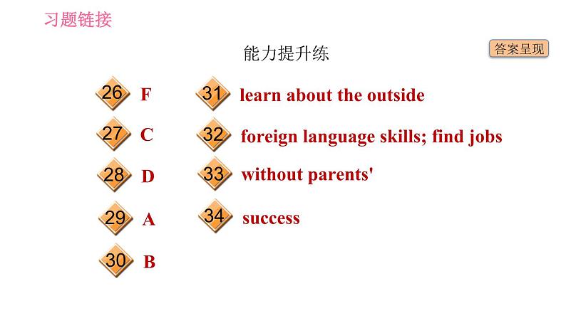 牛津沪教版八年级上册英语 Unit5 习题课件04