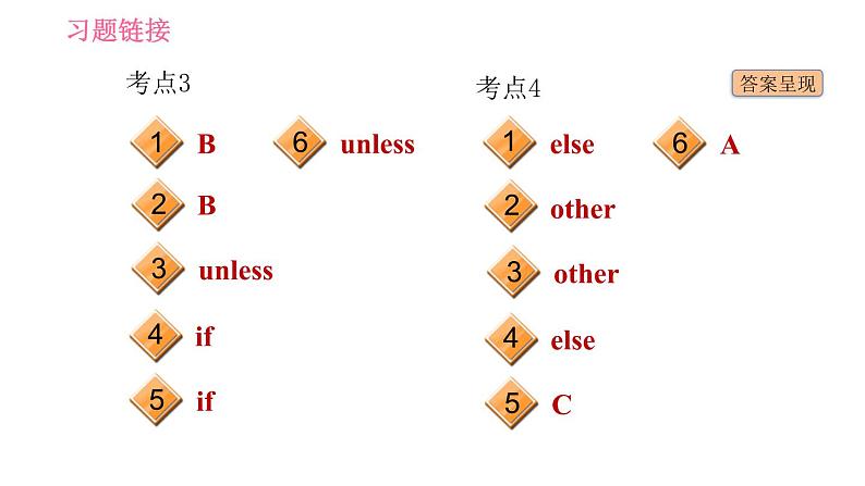 人教版八年级上册英语习题课件 Unit10 易错考点专练03