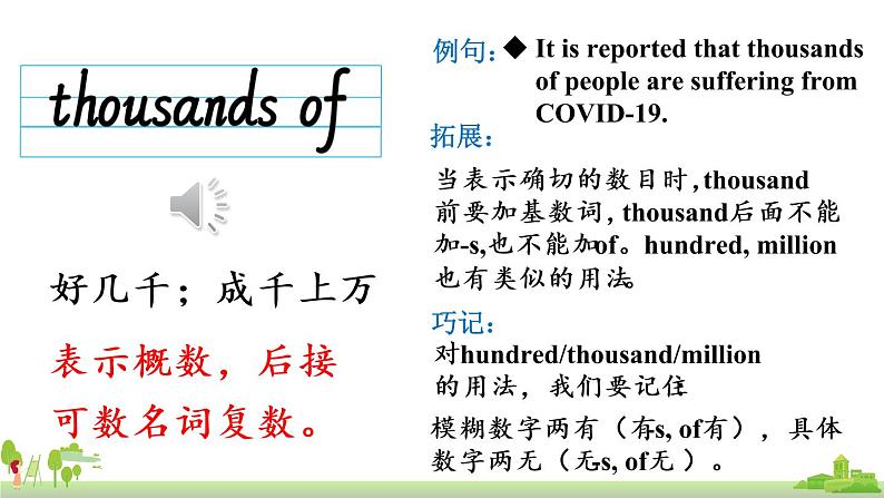 Module 9 Unit 1词汇教学课件第8页