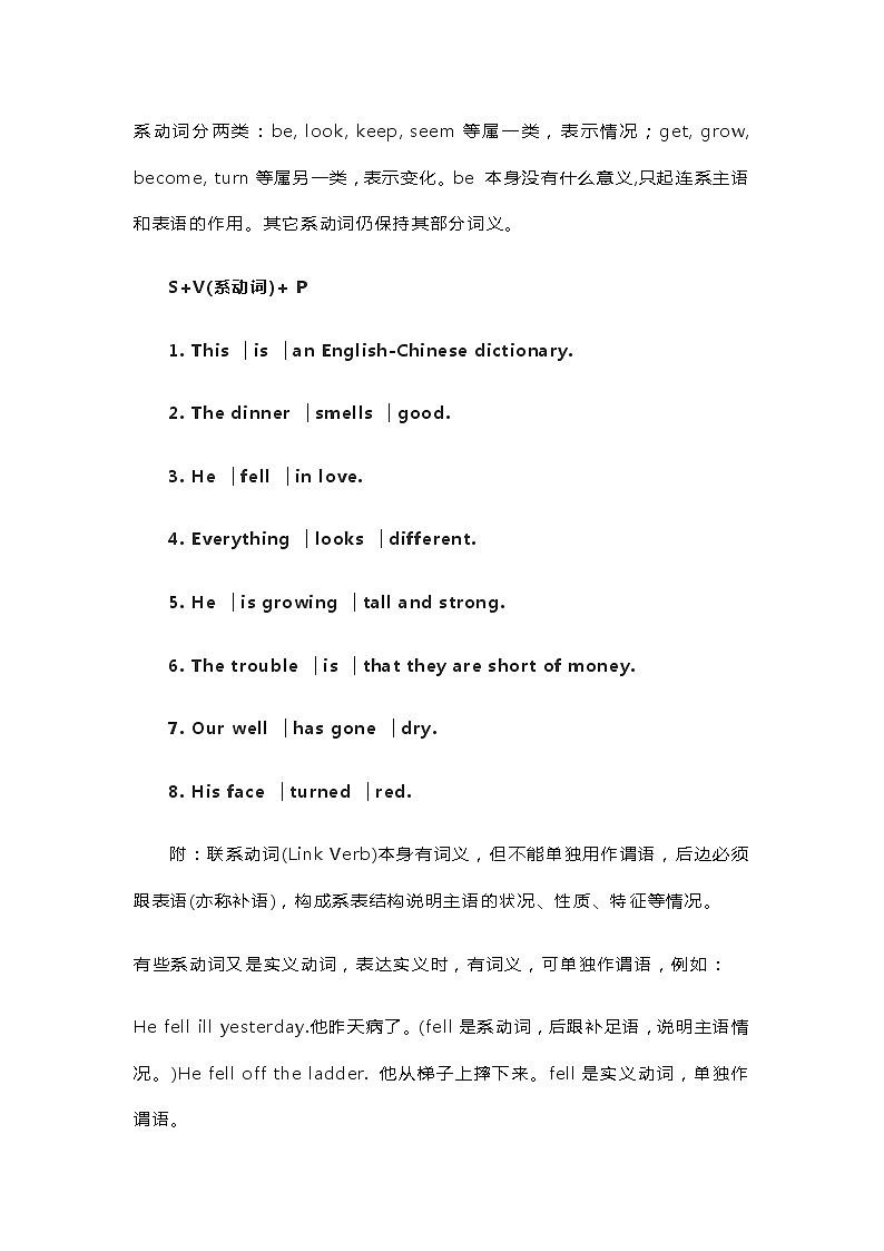 初中英语学习语法必须掌握的5种基本句型学案第3页