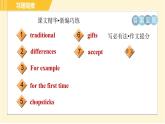 外研版八年級上冊英語習(xí)題課件 Module11 Unit3