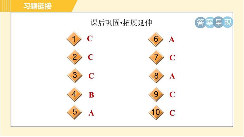 外研版八年级上册英语习题课件 Module12 Unit303