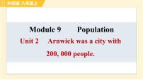 初中英语外研版 (新标准)八年级上册Unit 2 Arnwick was a city with 200,000 people.习题ppt课件
