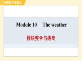 外研版八年级上册英语习题课件 Module10 模块整合与拔高