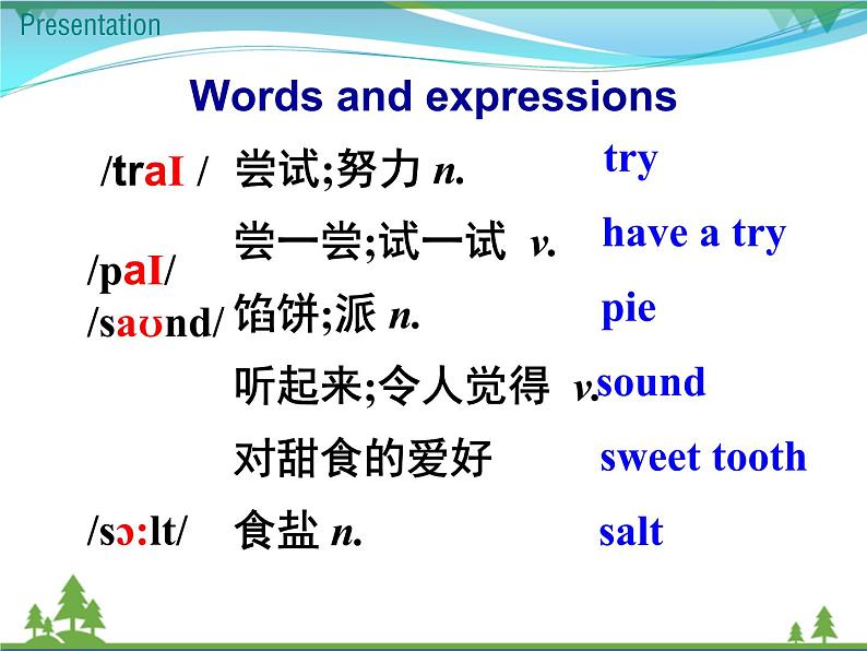 新版外研版 八年级英语下册Module1FeelingsandimpressionsUnit1Itsmellsdelicious课件07