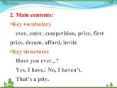 新版外研版 八年級英語下冊 Module2 Experiences Unit1 I'vealsoenteredlotsofspeakingcompetitions課件