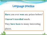 新版外研版 八年級(jí)英語下冊Module2 Experiences Unit3 Languageinuse 課件