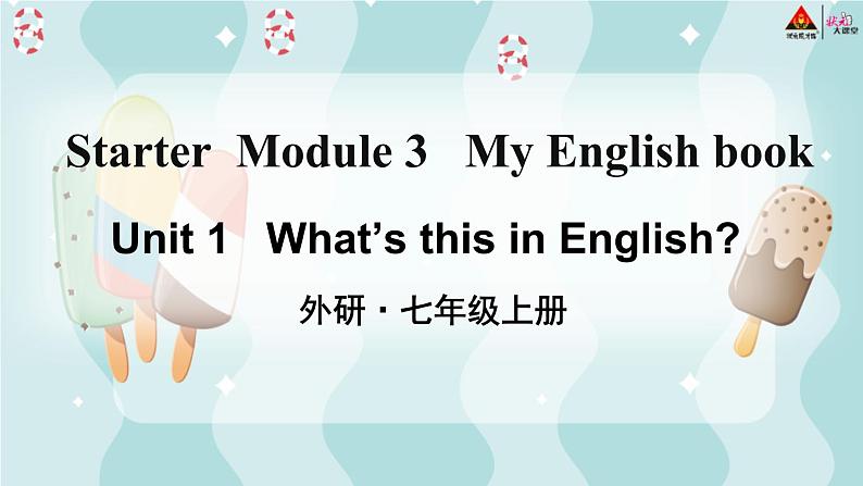 外研英语七年级上册 Starter Module 3 Unit 1PPT课件03