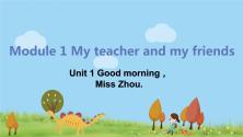 初中英语外研版 (新标准)七年级上册Unit 1 Good morning. Miss Zhou.授课课件ppt_ppt00