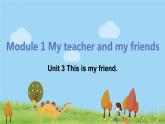 外研版英语七年级上册 SM1 My teacher and my friends  Unit 3 This is My Friend PPT课件