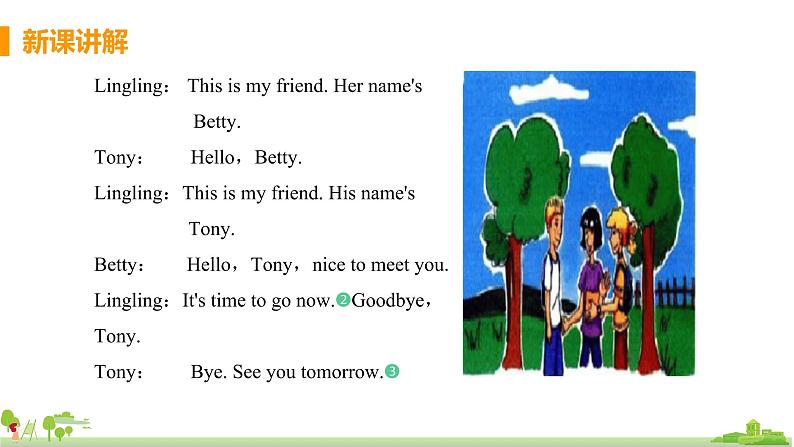 外研版英语七年级上册 SM1 My teacher and my friends  Unit 3 This is My Friend PPT课件06