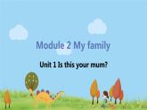 外研版英语七年级上册 M2 My family  Unit 1 Is this your mum PPT课件
