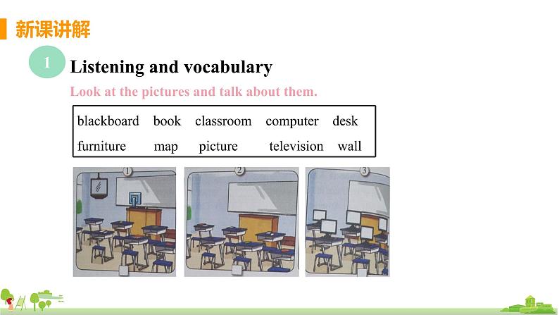 外研版英语七年级上册 M3 My school  Unit 1 There are thirty students in my class PPT课件04