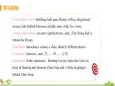 外研版英語七年級(jí)上冊(cè) M3 My school  Unit 2 The library is on the left of the playground PPT課件