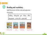 外研版英語七年級(jí)上冊(cè) M3 My school  Unit 2 The library is on the left of the playground PPT課件