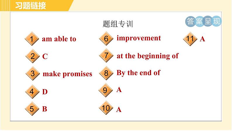 人教版八年级上册英语习题课件 Unit6 Period 3 Section B (1a－2e)第3页