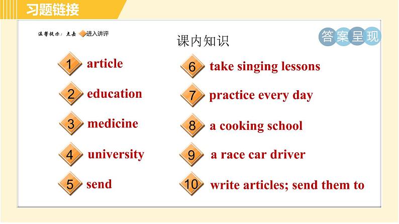 人教版八年级上册英语习题课件 Unit6 Period 2 Section A (Grammar Focus-3c)第2页