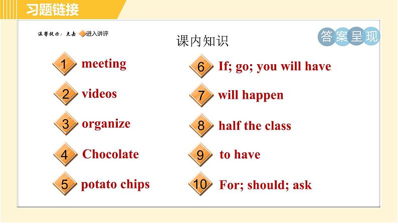 人教版八年级上册英语习题课件 Unit10 Period 1 Section A (1a－2d)第2页